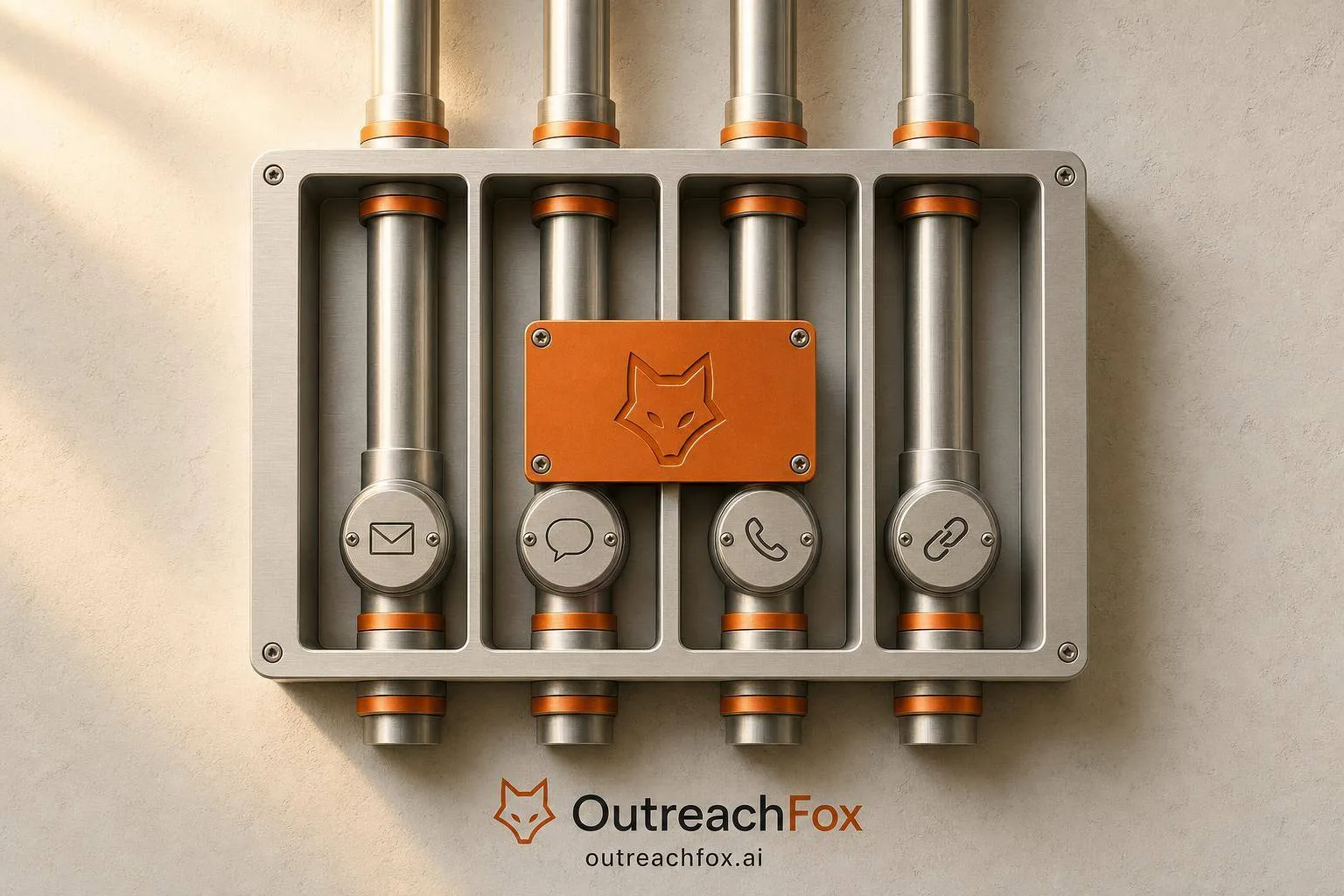 Side-by-side comparison chart of multichannel outreach platform features and capabilities